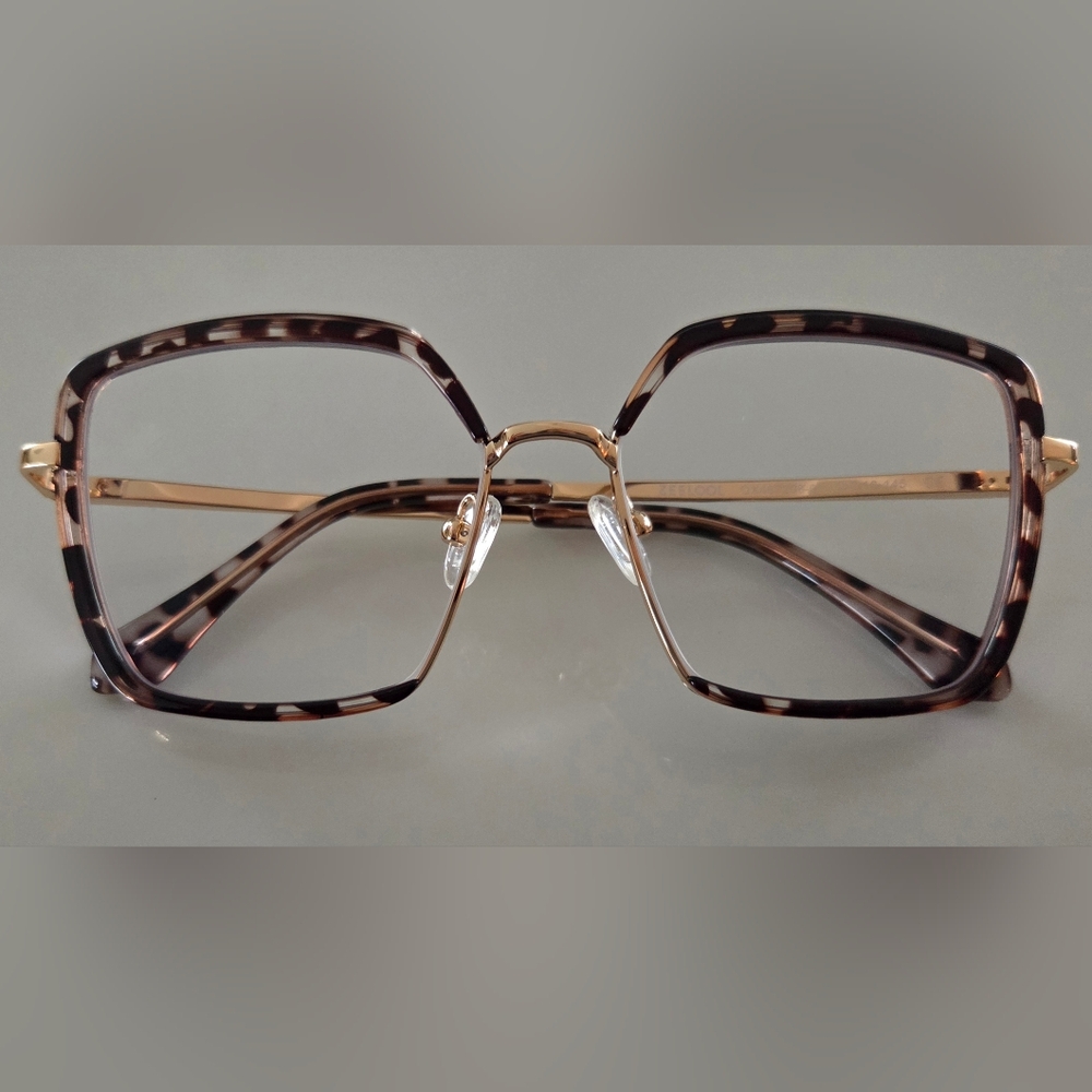 Tortoise Shell Square Frame Glasses